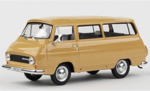 Skoda 1203 1/43 Abrex Mikrobus beige 1974 modellino in miniatura
