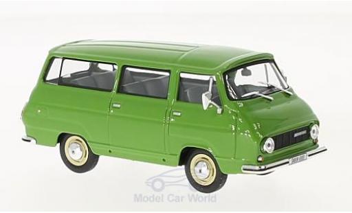 Skoda 1203 1/43 Abrex Mikrobus verde 1974 modellino in miniatura