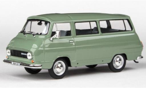 Skoda 1203 1/43 Abrex Mikrobus oliv 1974 modellino in miniatura