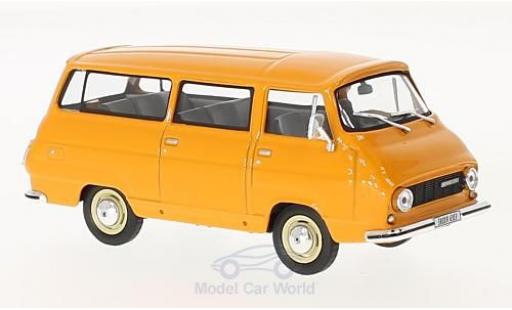 Skoda 1203 1/43 Abrex Mikrobus orange 1974 modellino in miniatura