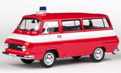Skoda 1203 1/43 Abrex Mikrobus Pozarni Ochrana 1974 modellino in miniatura