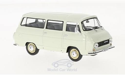Skoda 1203 1/43 Abrex Mikrobus bianco 1974 modellino in miniatura