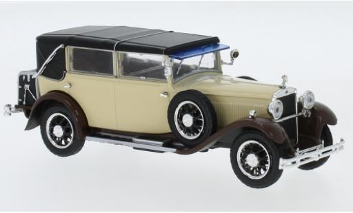 Skoda 860 1/43 Abrex beige/marroneee 1932 modellino in miniatura