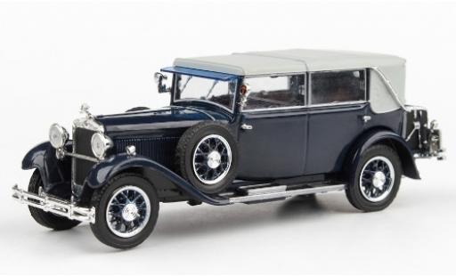 Skoda 860 1/43 Abrex blu 1932 modellino in miniatura