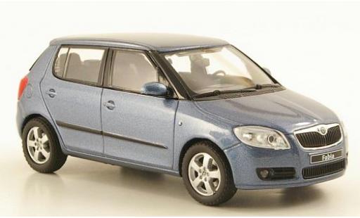 Skoda Fabia 1/43 Abrex II metallico grigio 2006 modellino in miniatura