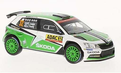 Skoda Fabia 1/43 Abrex III R5 No.32 Rallye WM Rallye Deutschland 2016 E.Lappi/J.Ferm modellino in miniatura