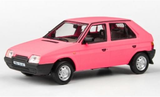 Skoda Favorit 1/43 Abrex 136L matt-rosa 1988 modellino in miniatura