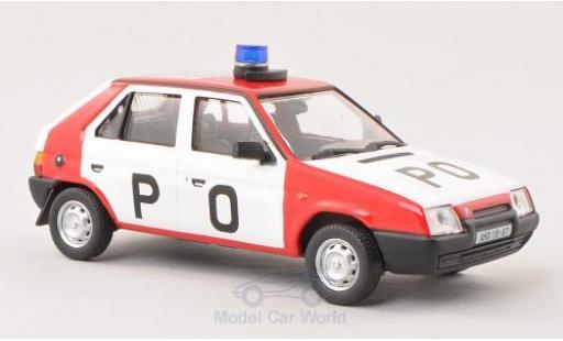 Skoda Favorit 1/43 Abrex P O 1987 (Tschechische Feuerwehr) modellino in miniatura