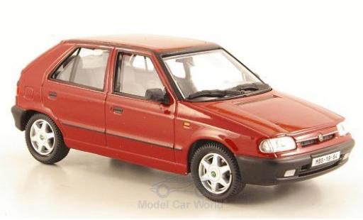 Skoda Felicia 1/43 Abrex 1.3 GLXi rosso 1994 ohne Vitrine modellino in miniatura