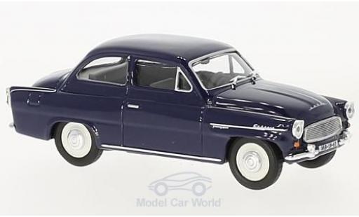 Skoda Octavia 1/43 Abrex blu 1963 modellino in miniatura