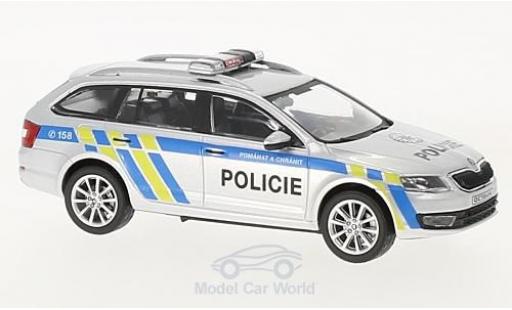 Skoda Octavia Combi 1/43 Abrex III Combi Polizei Tschechien 2013 modellino in miniatura