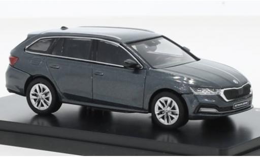 Skoda Octavia 1/43 Abrex IV Combi metallise grau 2020 1:43 modellino in miniatura