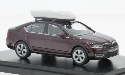 Skoda Octavia 1/43 Abrex IV FL braun 2024 1:43 modellino in miniatura