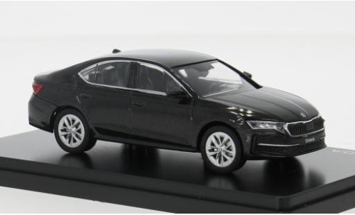 Skoda Octavia 1/43 Abrex IV FL schwarz 2024 1:43 modellino in miniatura
