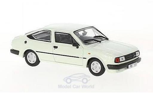 Skoda Rapid 1/43 Abrex 136 bianco 1987 modellino in miniatura