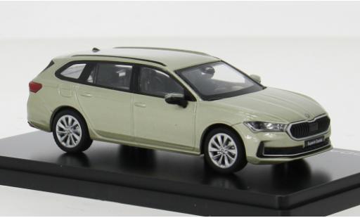 Skoda Superb 1/43 Abrex VI gelb 2023 1:43 modellino in miniatura