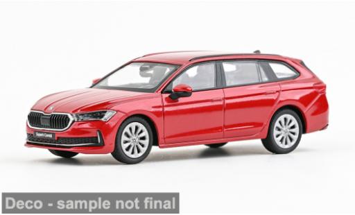 Skoda Superb 1/43 Abrex VI rot 2023 1:43 modellino in miniatura