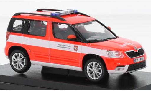 Skoda Yeti 1/43 Abrex FL HZS Moravskoslezskeho Kraje 2013 1:43 modellino in miniatura