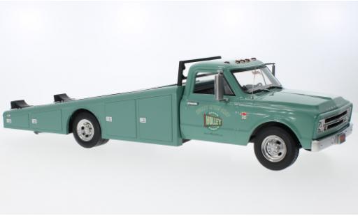 Chevrolet C-30 1/18 ACME Ramp Truck verde Holley Speed Shop 1967 modellino in miniatura