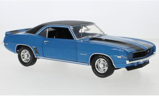 Chevrolet Camaro 1/18 ACME Z28 metallise blu/nero 1969 modellino in miniatura