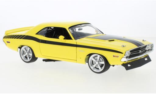 Dodge Challenger 1/18 ACME Trans Am Streetfighter giallo/nero Chicayne 1971 modellino in miniatura