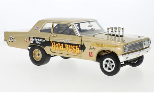 Dodge Coronet 1/18 ACME AWB Gold Rush 1965 modellino in miniatura