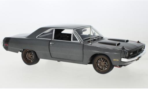 Dodge Dart 1/18 ACME Street Fighter metallise grigio/nero 1970 modellino in miniatura