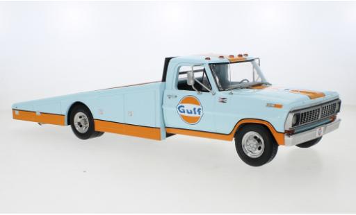 Ford F-350 1/18 ACME Ramp Truck Gulf Racing Team 1970 modellino in miniatura