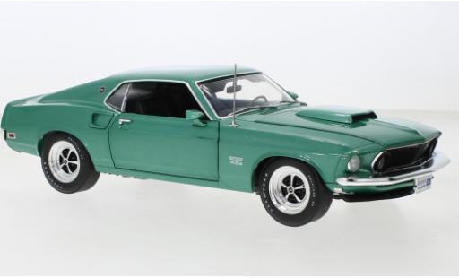 Ford Mustang 1/18 ACME Boss 429 metallise verde 1969 modellino in miniatura