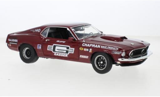 Ford Mustang 1/18 ACME Boss 429 Mr. Gasket Drag Outlaws 1969 modellino in miniatura