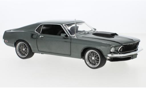 Ford Mustang 1/18 ACME GT Bullet Street Fighter verde 1969 modellino in miniatura
