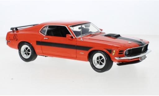 Ford Mustang 1/18 ACME Mach 1 Sidewinder rosso 1970 modellino in miniatura