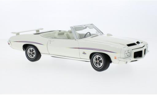 Pontiac GTO 1/18 ACME Cabriolet bianco The Judge 1971 modellino in miniatura