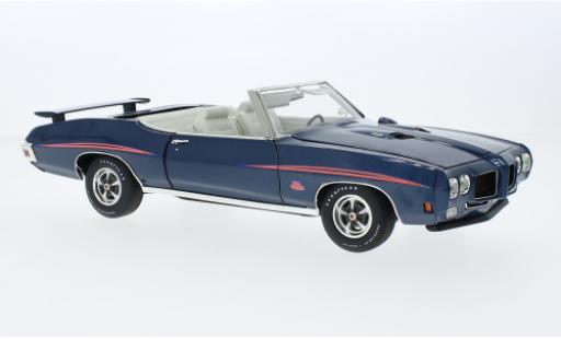 Pontiac GTO 1/18 ACME Cabriolet blu foncé The Judge 1970 modellino in miniatura