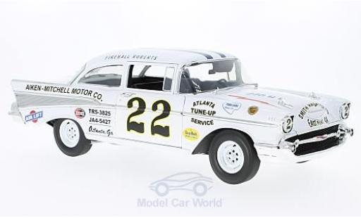 Chevrolet Bel Air 1957 1/18 ACME No.22 Nascar Darlington 1957 Fireball-Roberts modellino in miniatura