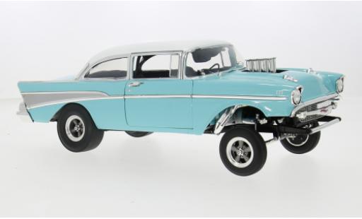 Chevrolet Bel Air 1/18 ACME türkis/weiss 1957 1:18 modellino in miniatura