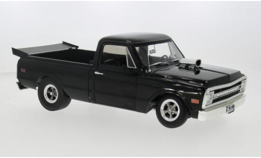 Chevrolet C-10 1/18 ACME Nicht Train schwarz 1970 1:18 modellino in miniatura