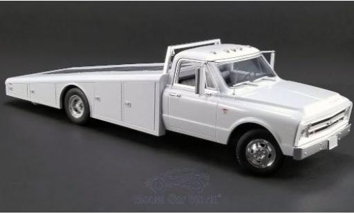 Chevrolet C-30 1/18 ACME Ramp Truck bianco 1967 modellino in miniatura