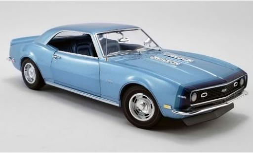 Chevrolet Camaro 1/18 ACME SS Unicorn D88 Stripe Option metallico blu 1968 modellino in miniatura