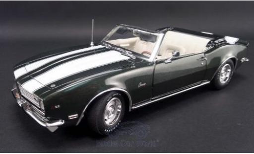 Chevrolet Camaro 1/18 ACME Z/28 Convertibile metallico verde/bianco 1968 modellino in miniatura