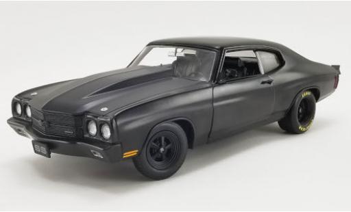 Chevrolet Chevelle 1/18 ACME SS Dragcar matt-nero 1970 Powderkeg Blackout modellino in miniatura
