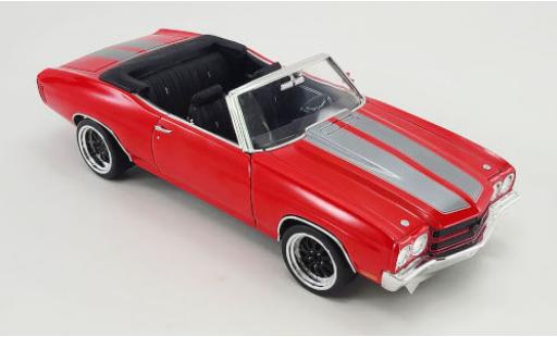 Chevrolet Chevelle 1/18 ACME Super Sport Convertibile Restomod rosso/grigio 1970 modellino in miniatura