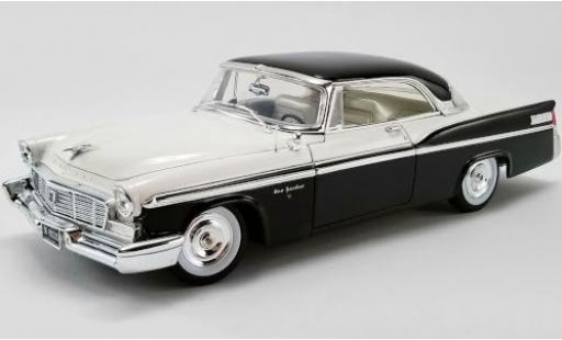 Chrysler New Yorker 1/18 ACME St. Regis nero/bianco 1956 modellino in miniatura