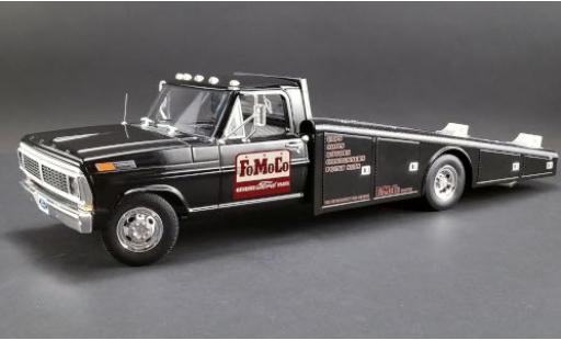 Ford F-350 1/18 ACME Ramp Truck nero/Dekor FoMoCo 1970 modellino in miniatura