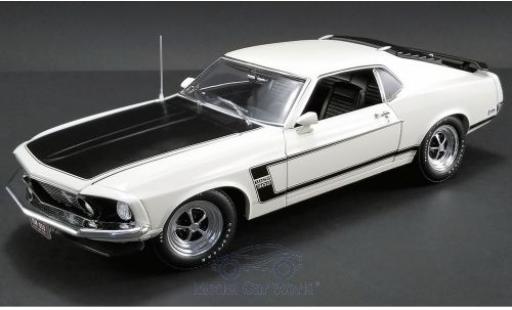 Ford Mustang 1/18 ACME Boss 302 beige/nero 1969 modellino in miniatura