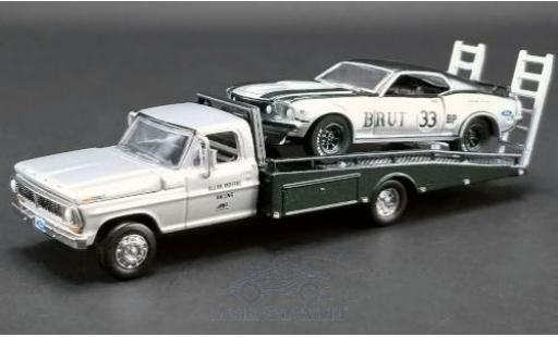 Ford Mustang 1/64 ACME Trans Am No.33 Allan Moffat Racing Trans-Am 1969 mit F-350 Ramp Truck A.Moffat modellino in miniatura