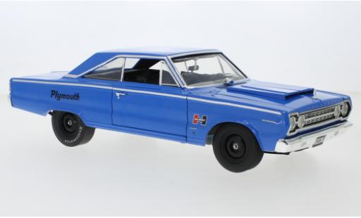 Plymouth Belvedere 1/18 ACME Lightweight Hurst blu/Dekor 1967 Nicecar Exclusive modellino in miniatura