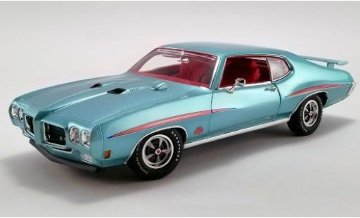 Pontiac GTO 1/18 ACME Judge metallico türkis/Dekor 1970 modellino in miniatura