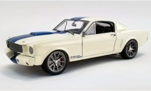 Shelby GT 1/18 ACME 350R Street Fighter bianco/blu 1965 modellino in miniatura