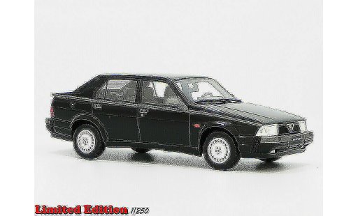 Alfa Romeo 75 turbo 1/18 Laudoracing Models 1.8 Q.V. LM087A nero modellini auto